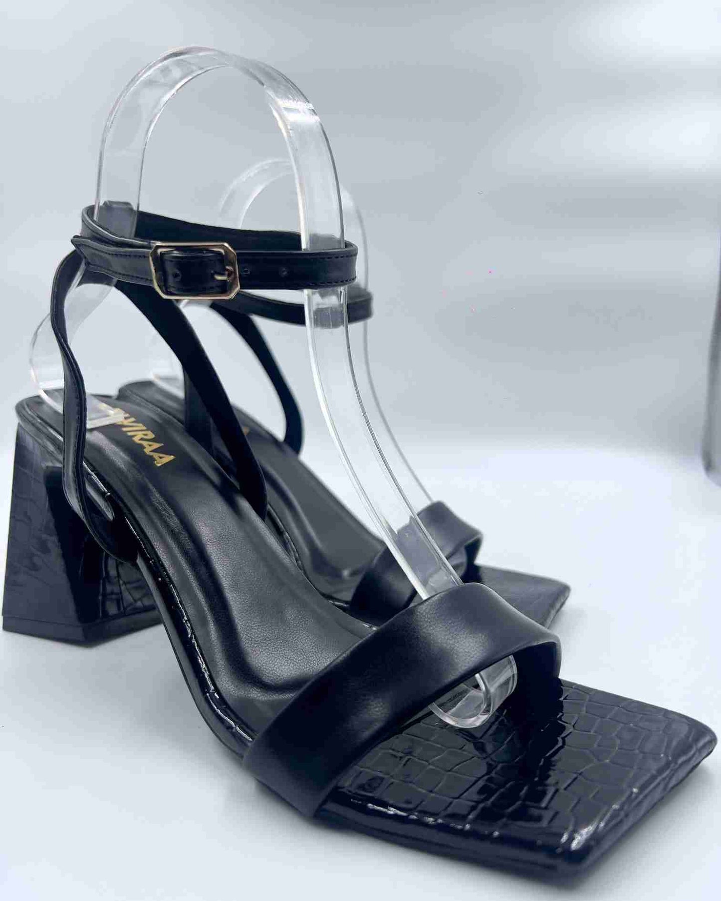 Croco Ankle Strap