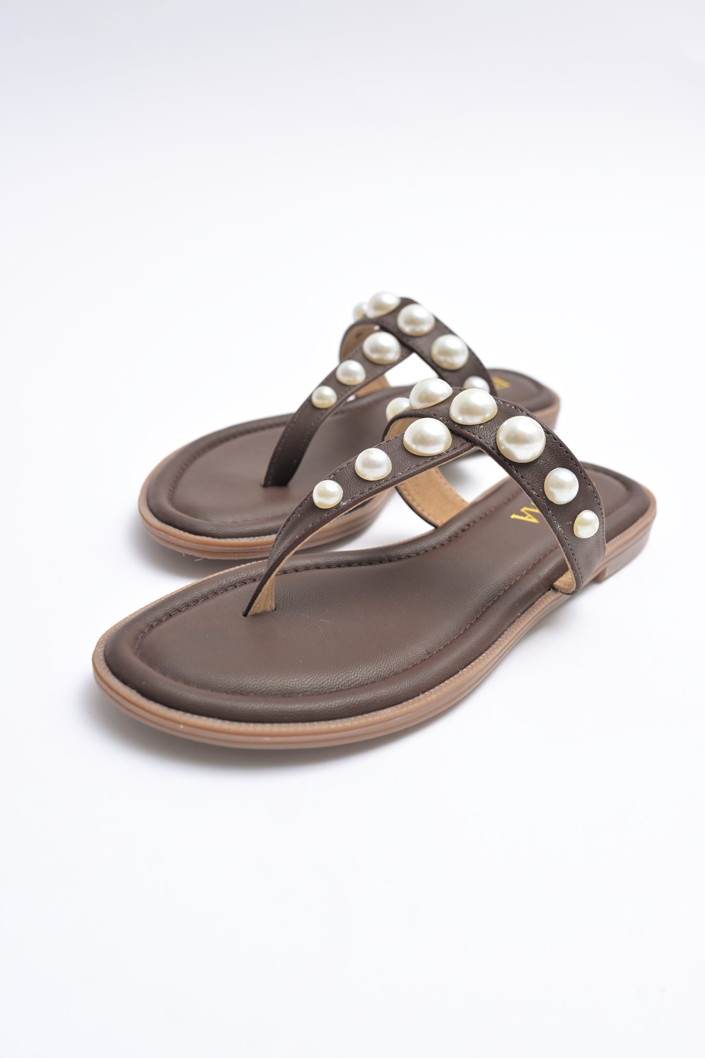 Pearl Thong Flats