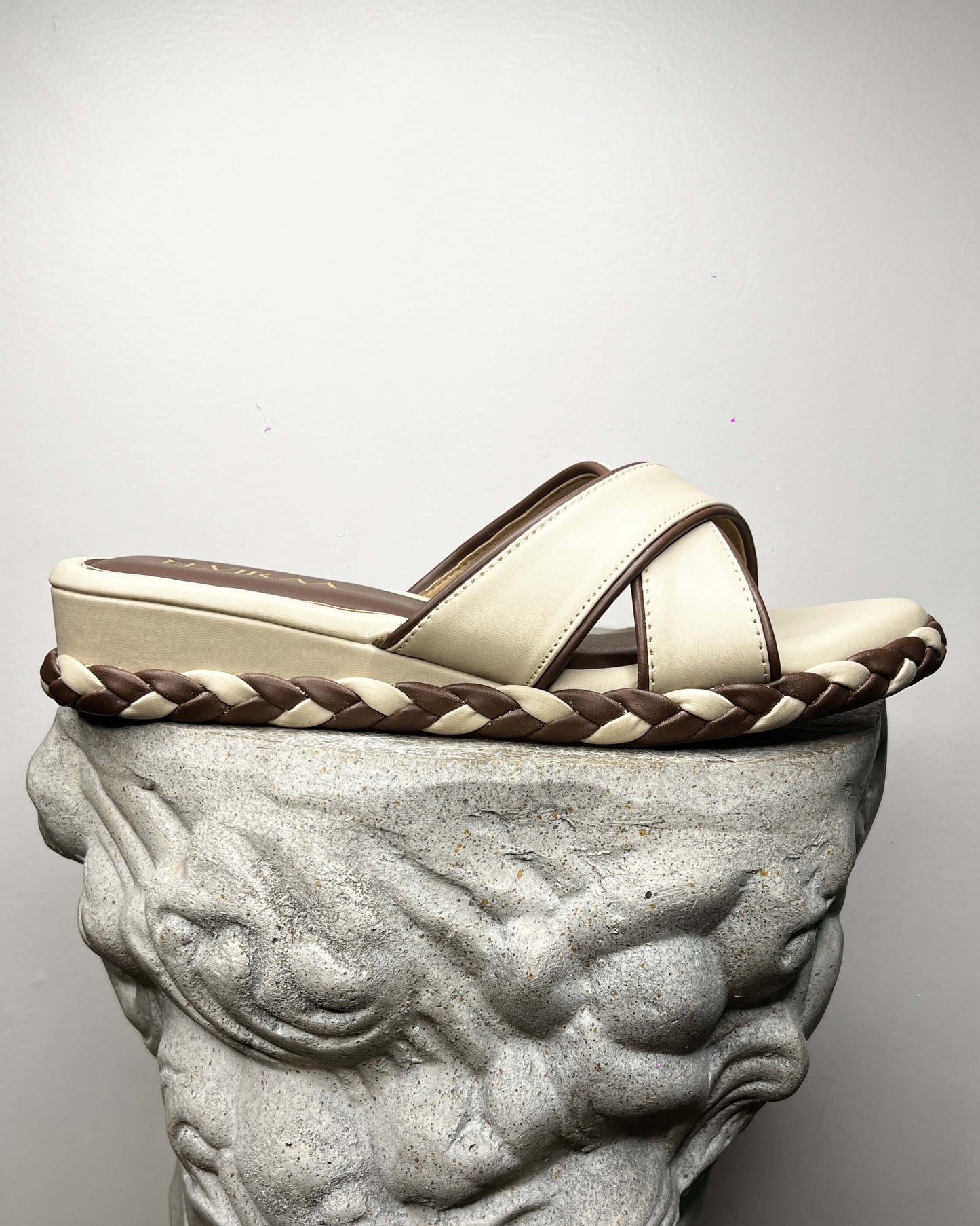 Braided Platform Slipons