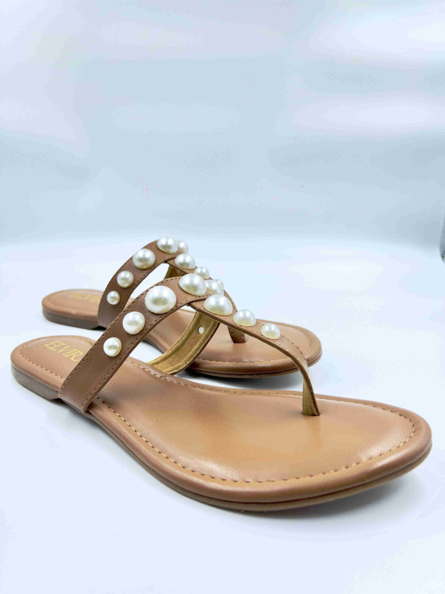 Pearl Thong Flats