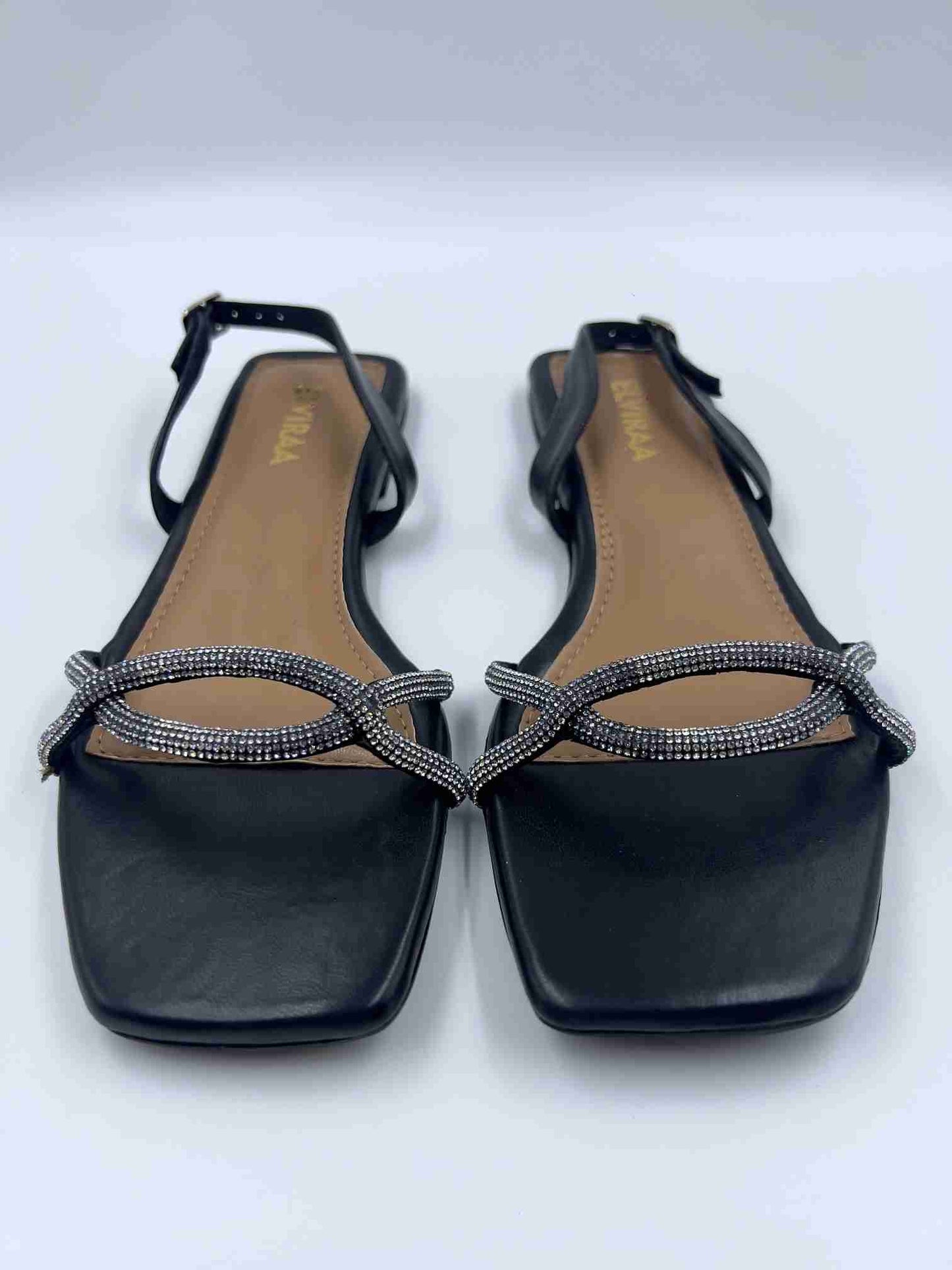 Chain Rhinestone Flats