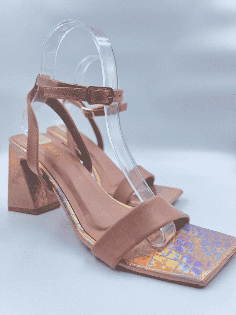 Croco Ankle Strap
