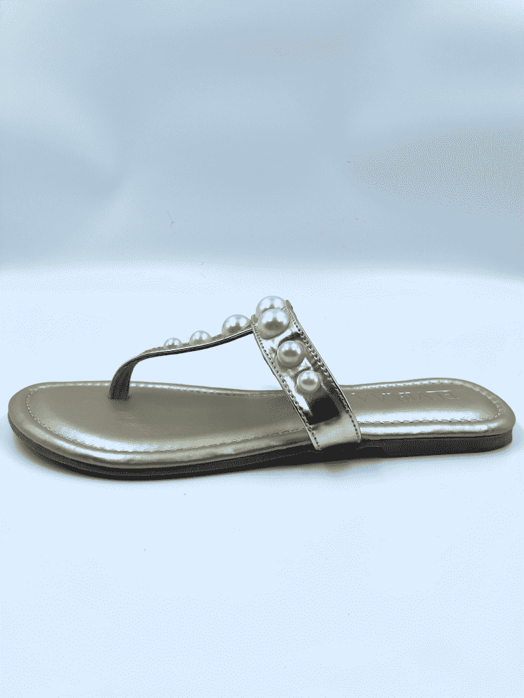 Pearl Thong Flats