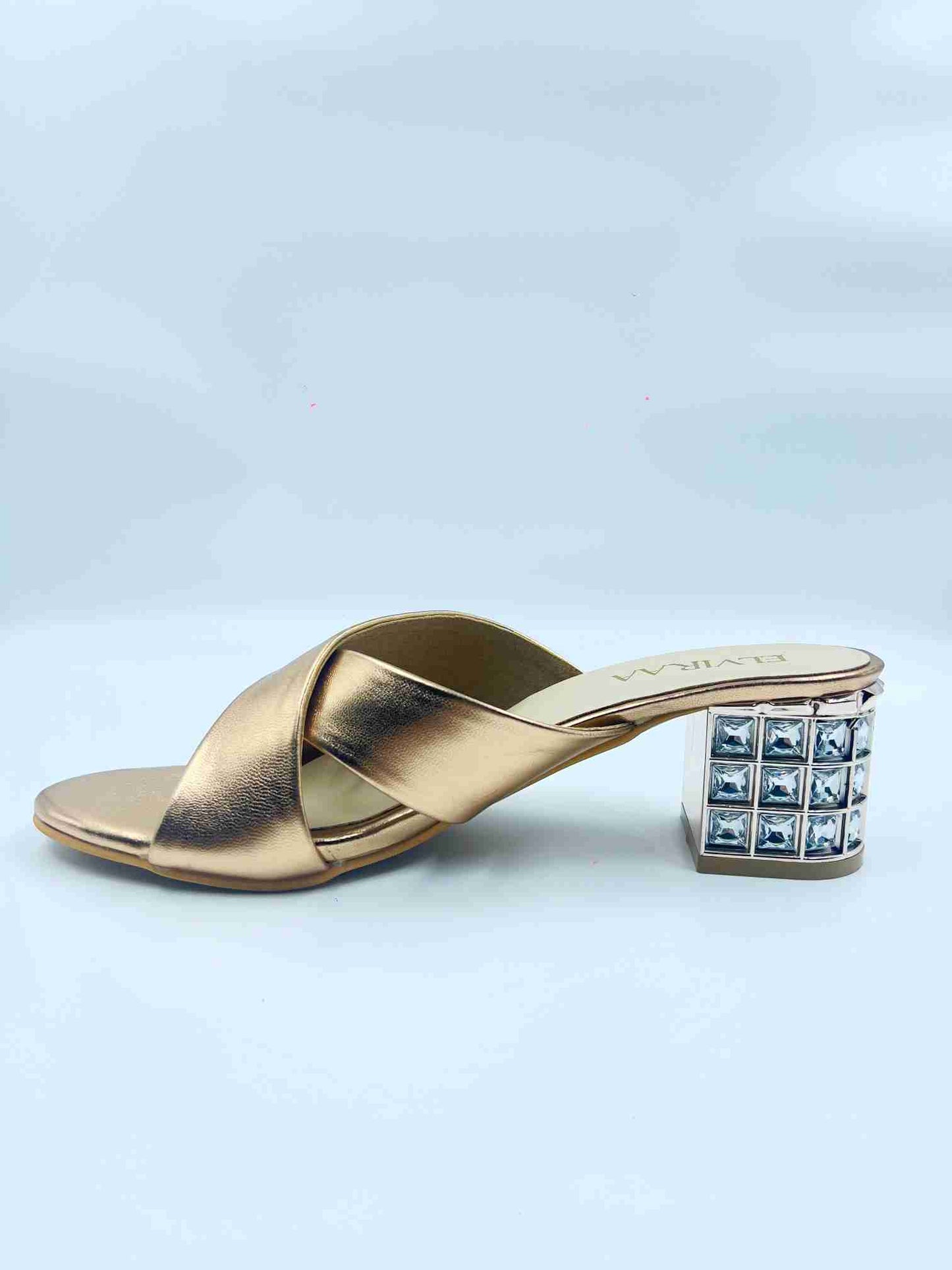 Stone Studded X Strap
