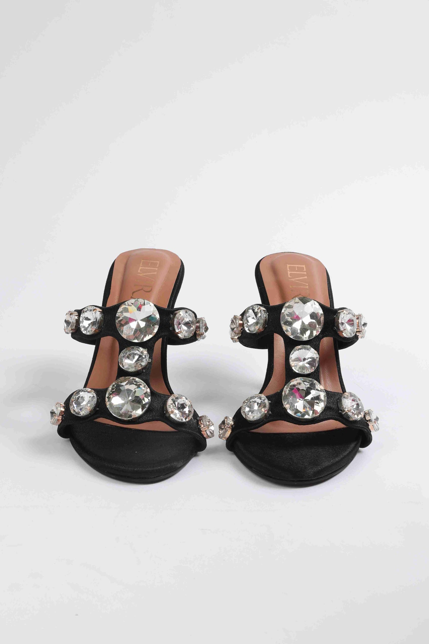 Stone Studded Heels