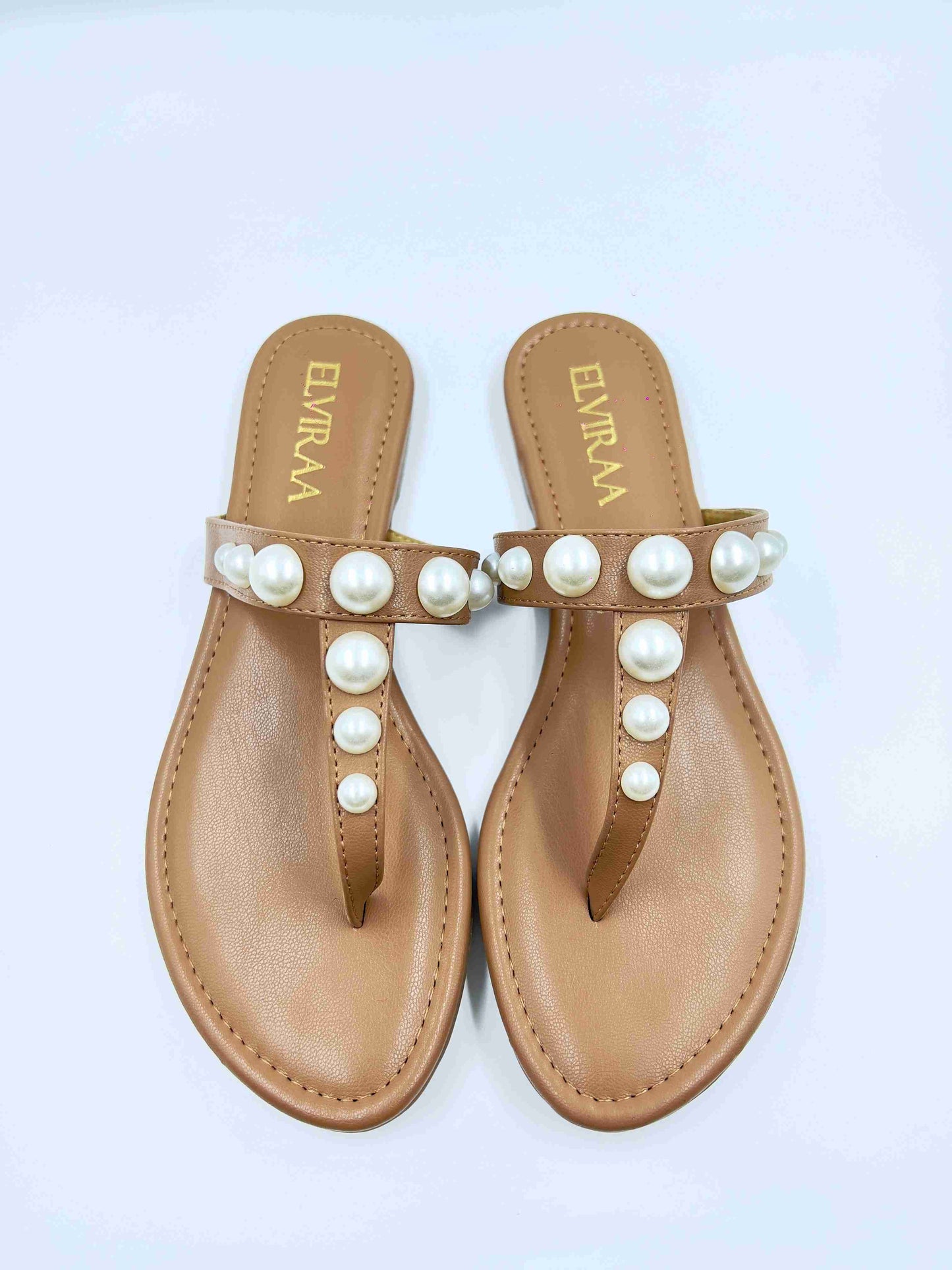 Pearl Thong Flats