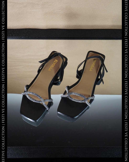 Chain Rhinestone Flats
