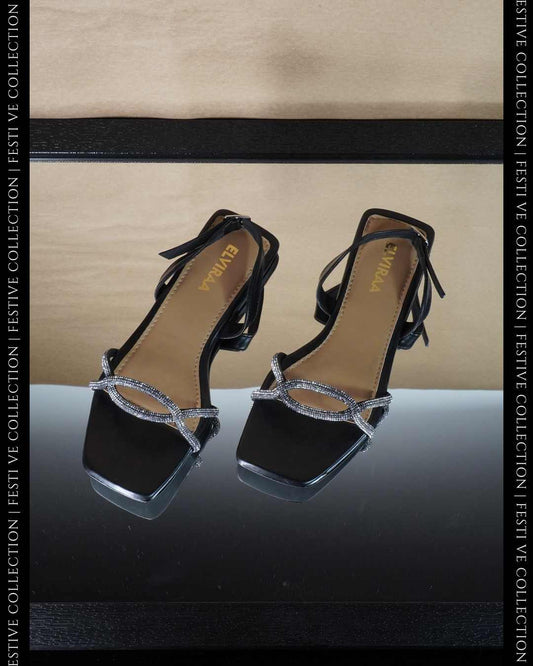 Chain Rhinestone Flats