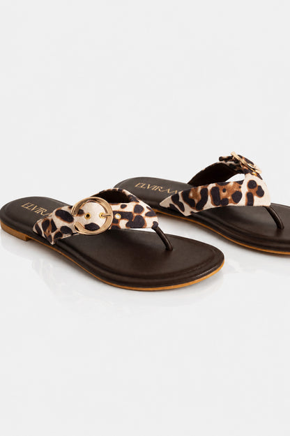 Animal Print Flats