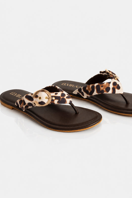 Animal Print Flats