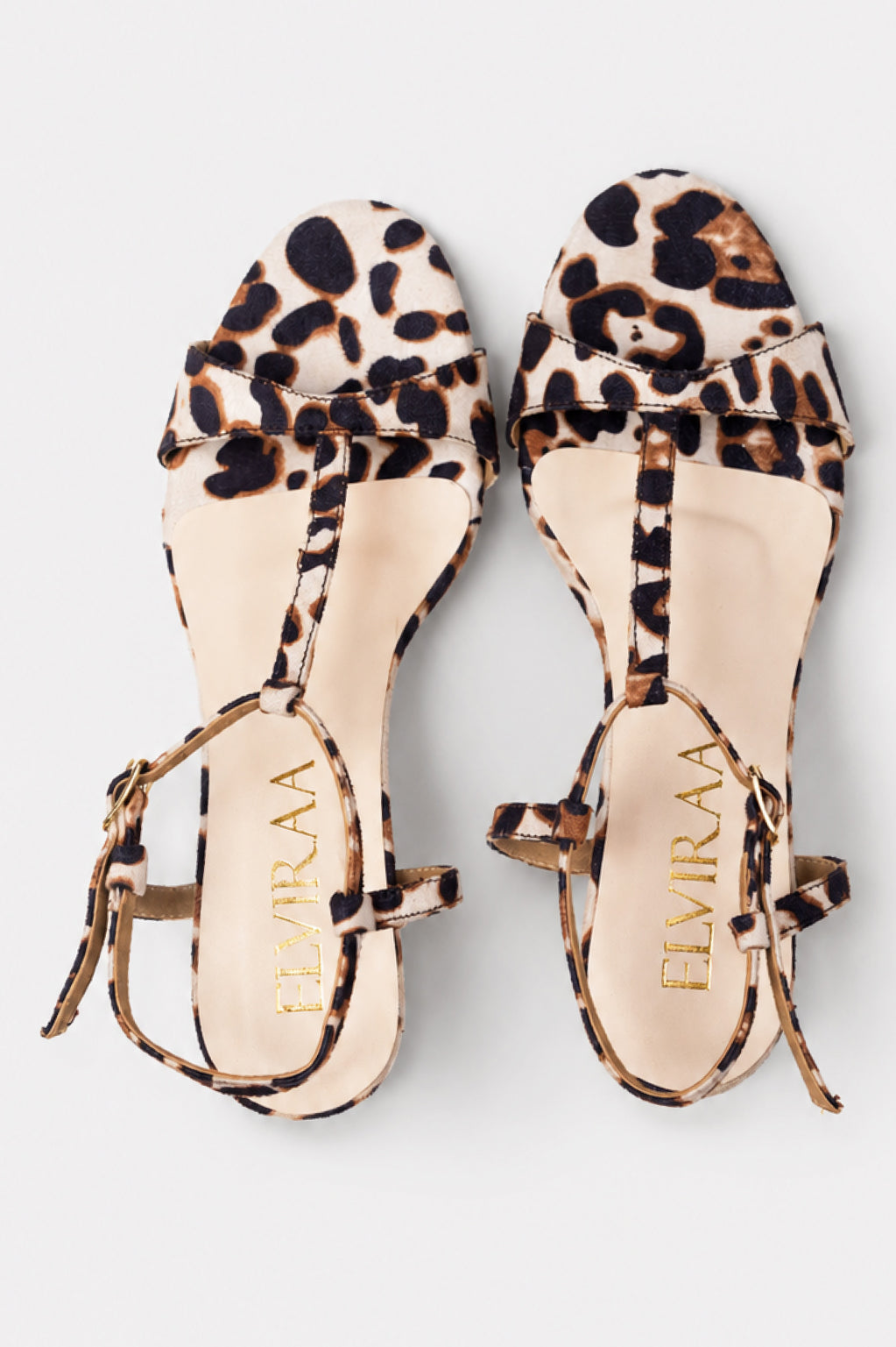 Animal Print Tstrap Heels
