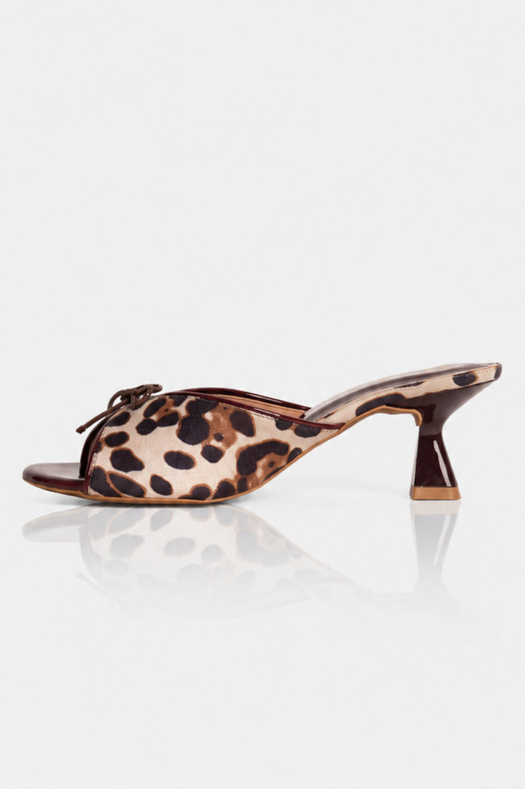 Animal Print Mule