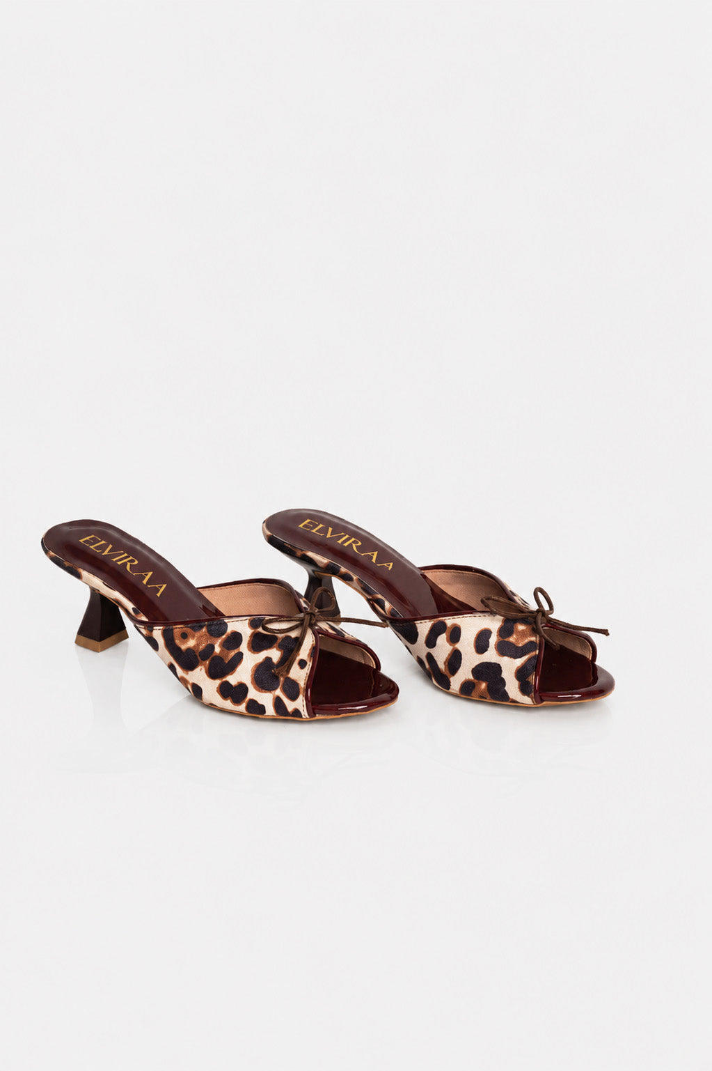 Animal Print Mule