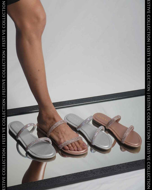 Bling Rhinestone Flats