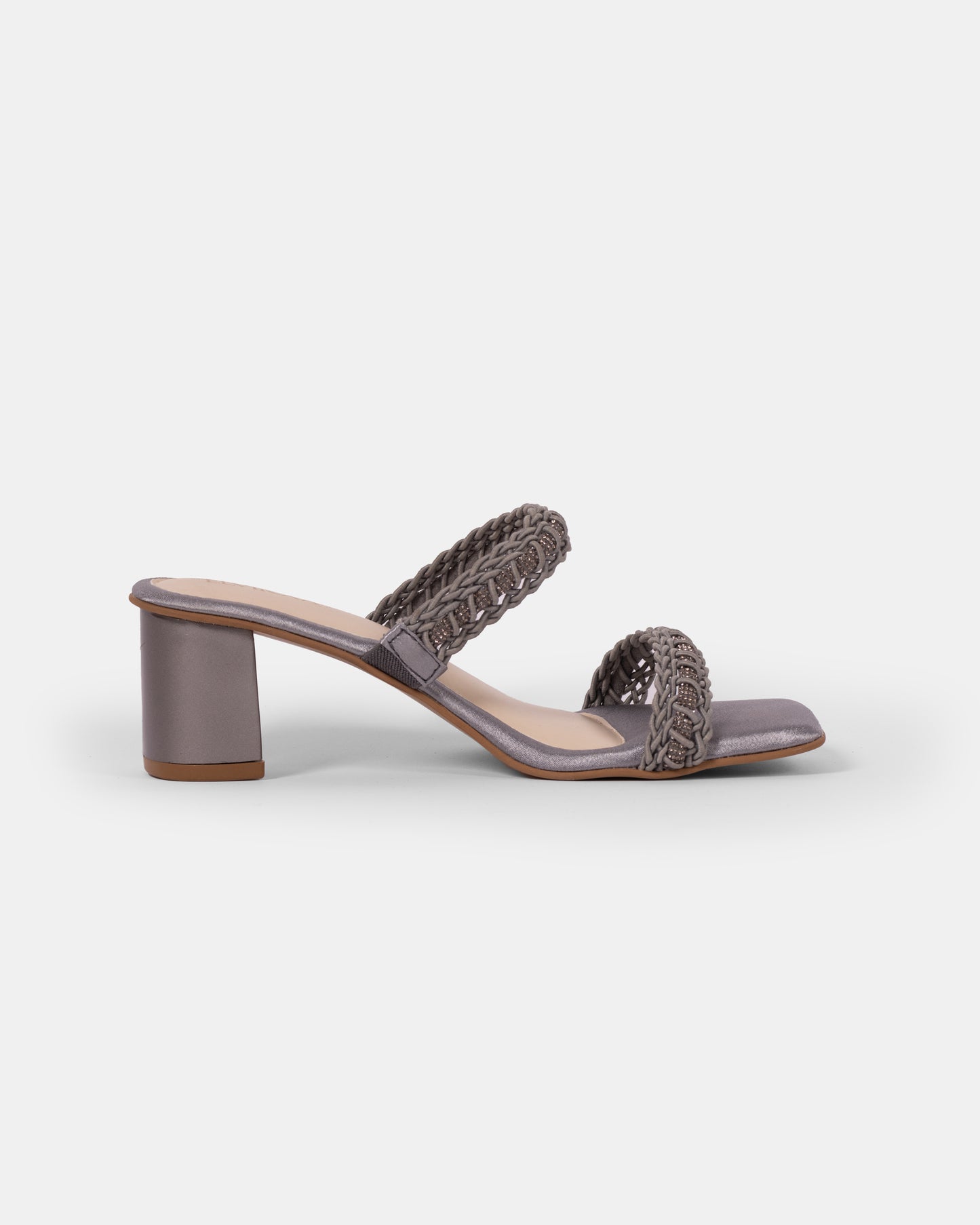 Braided strap Heels