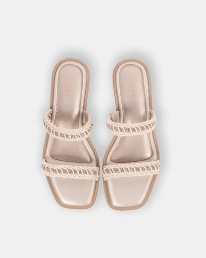 Braided strap Sandals
