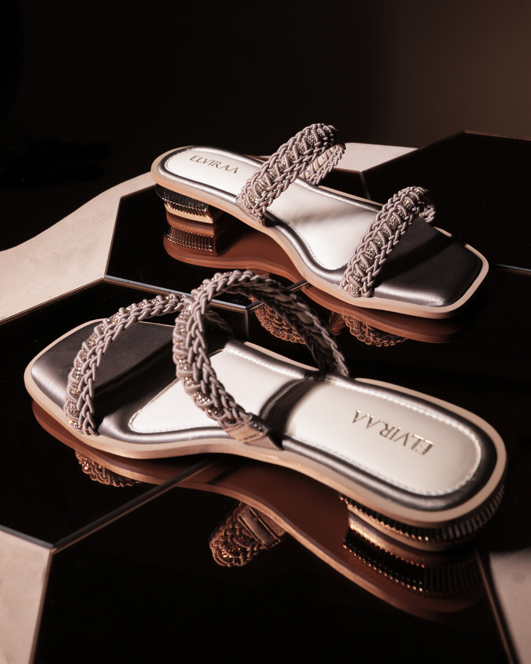 Braided strap Sandals