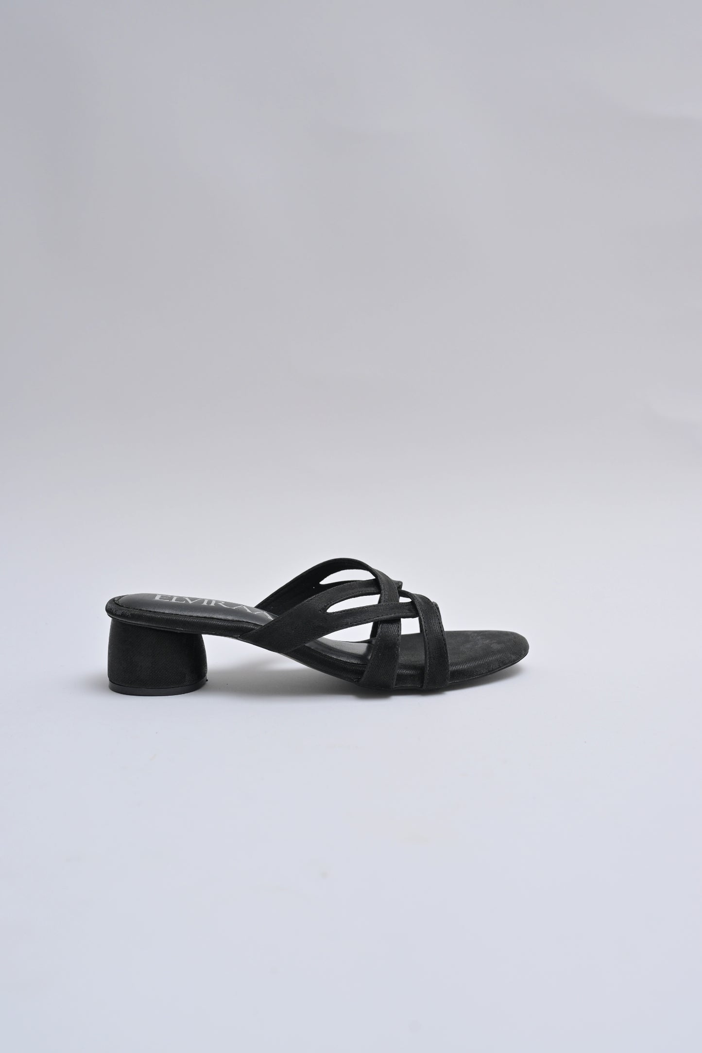 Criss Cross Block Heels
