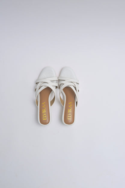 Criss Cross Block Heels