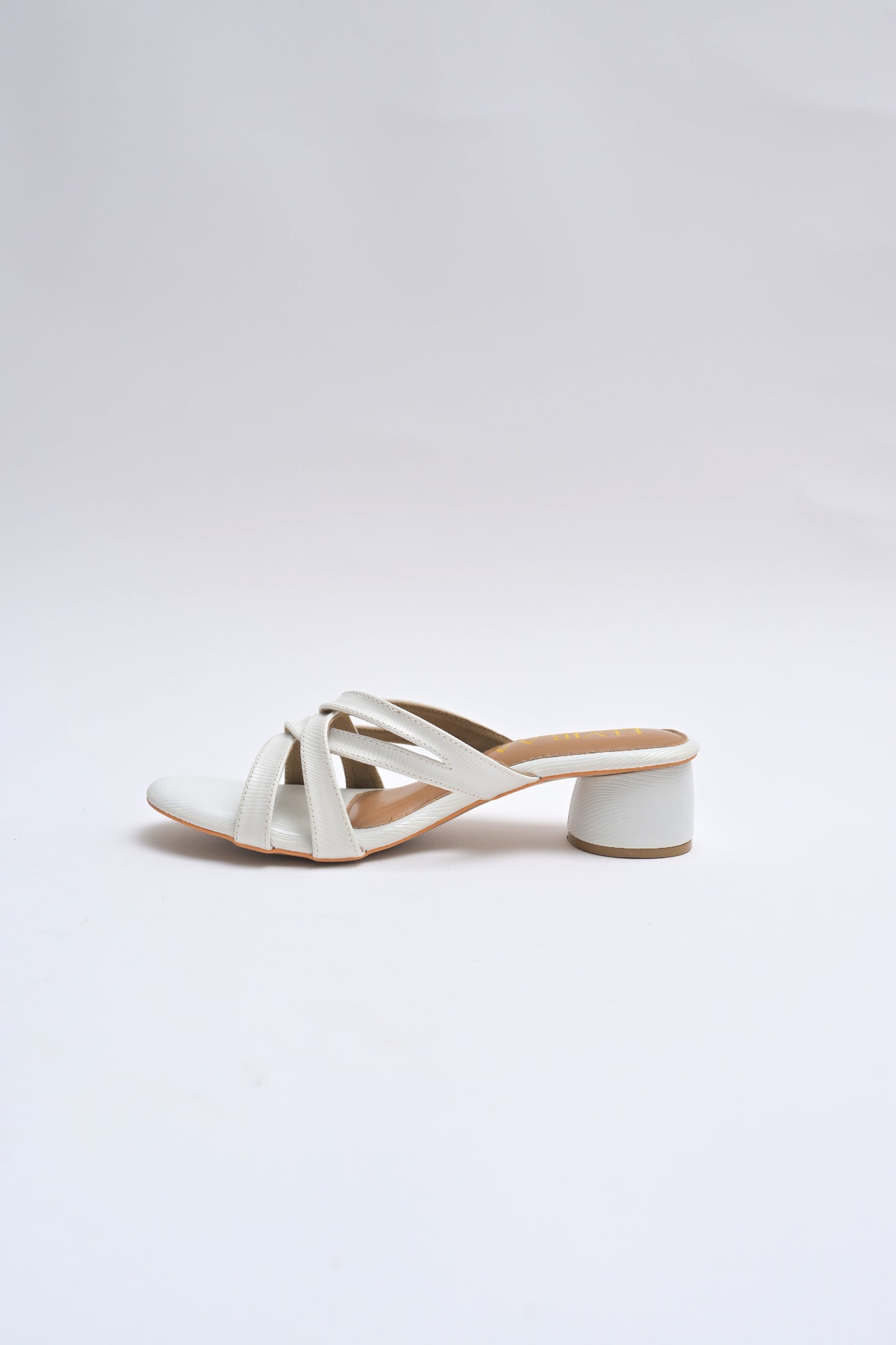 Criss Cross Block Heels