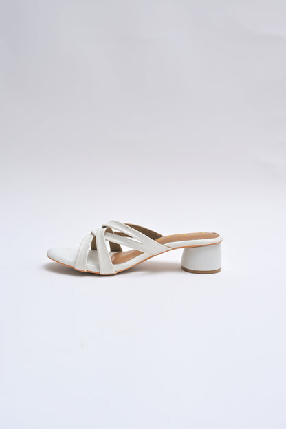 Criss Cross Block Heels