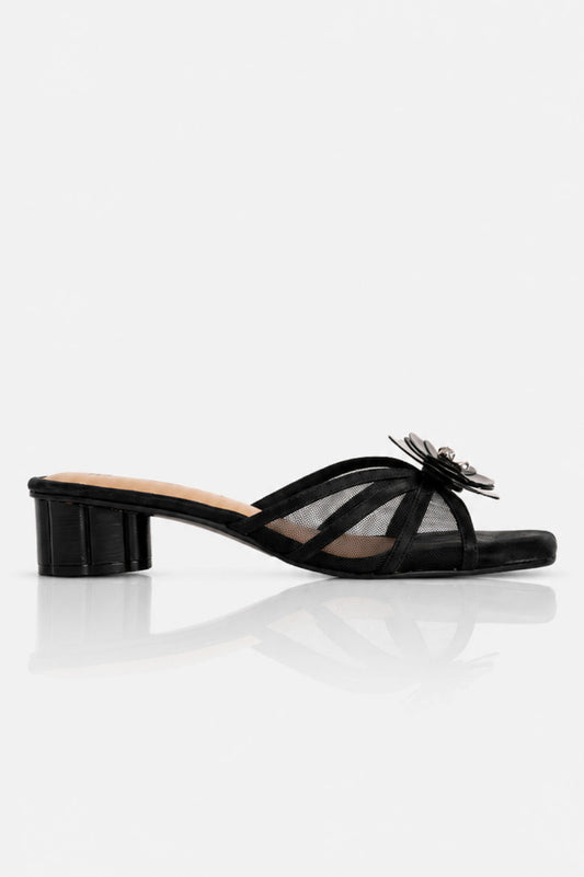 Flower Net Sandals