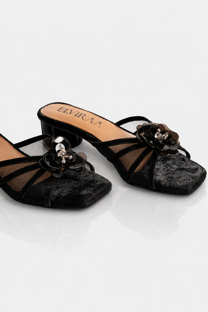 Flower Net Sandals