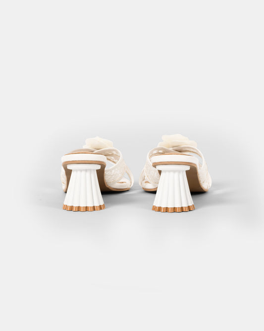 Flower Net Structural Sandals