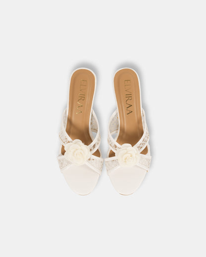 Flower Net Structural Sandals