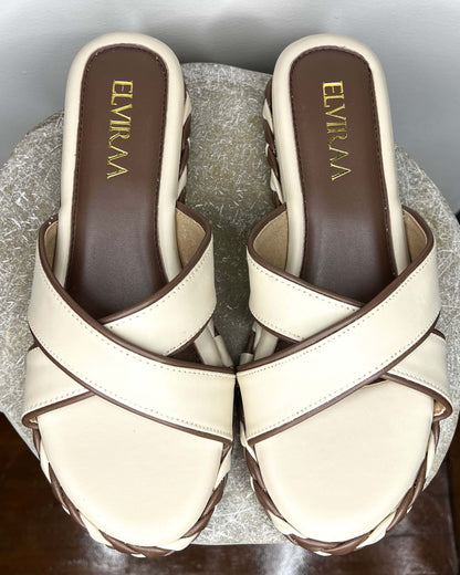 Braided Platform Slipons