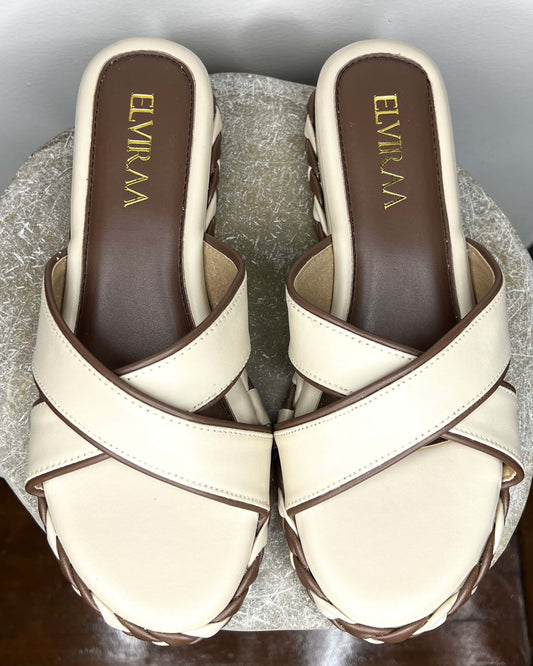 Braided Platform Slipons