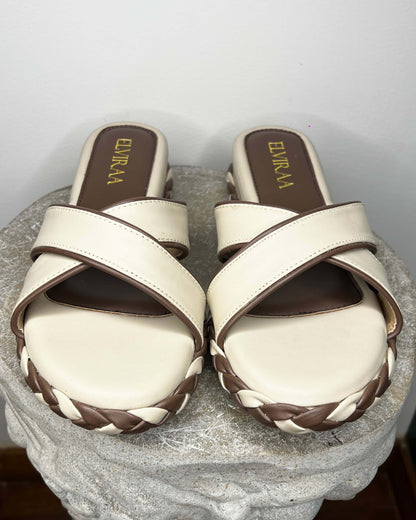 Braided Platform Slipons