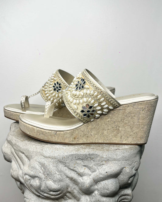 Lace Wedges