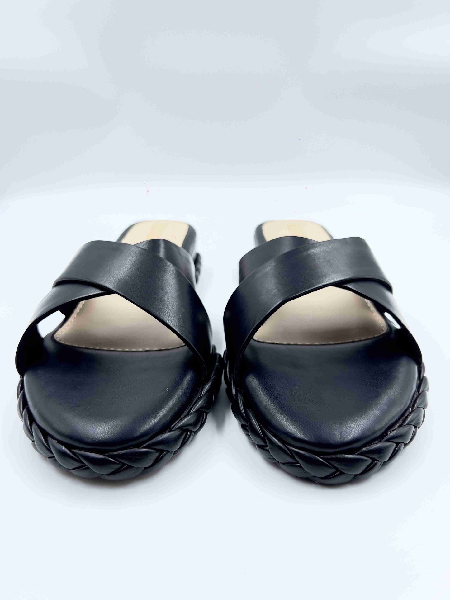 Braided Platform Slipons