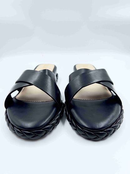 Braided Platform Slipons