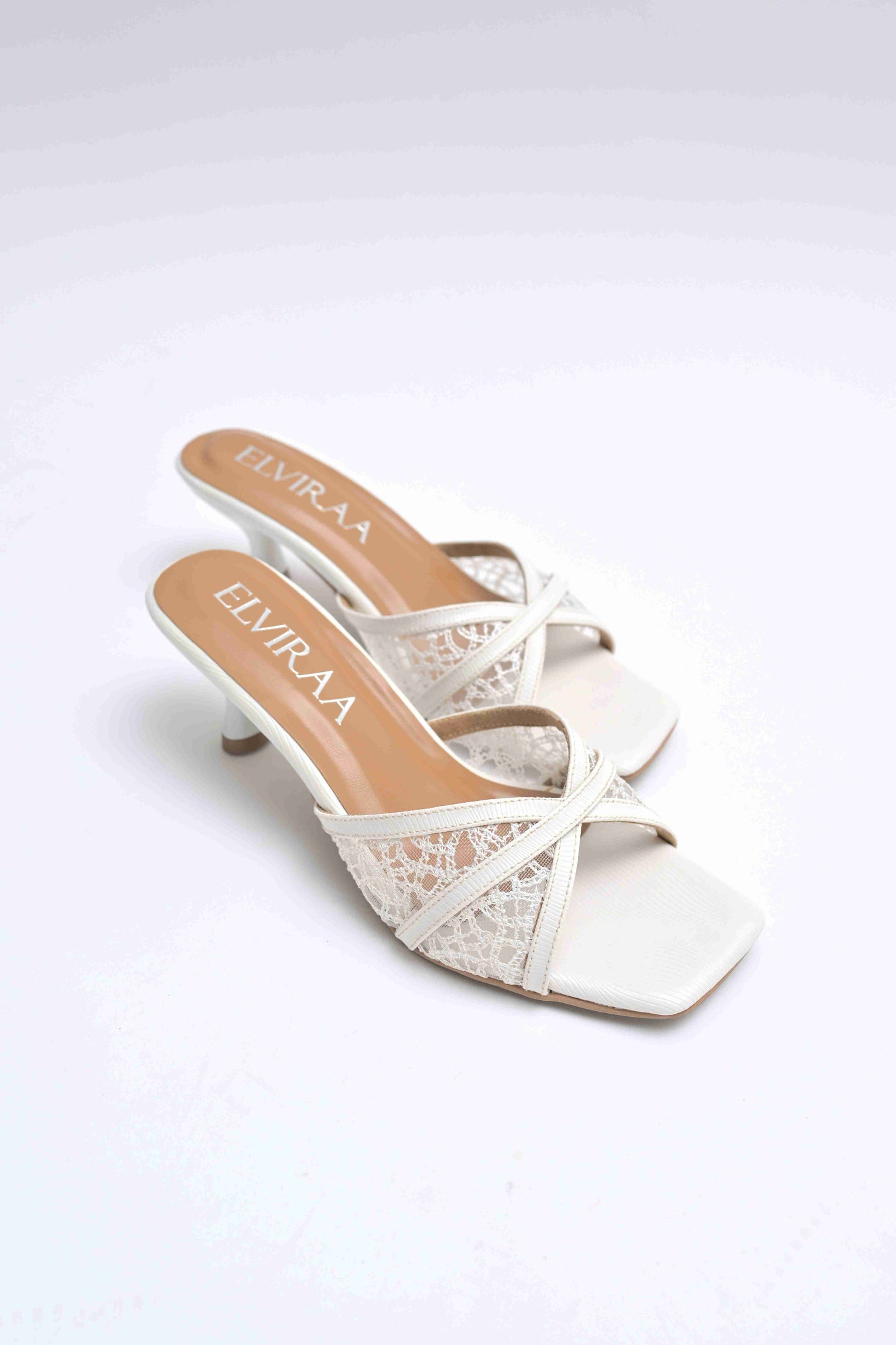 Net Kitten Heels