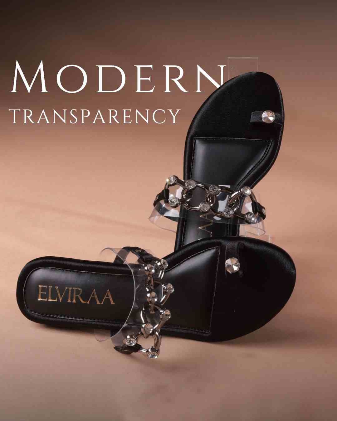 Chain Embellished Heel