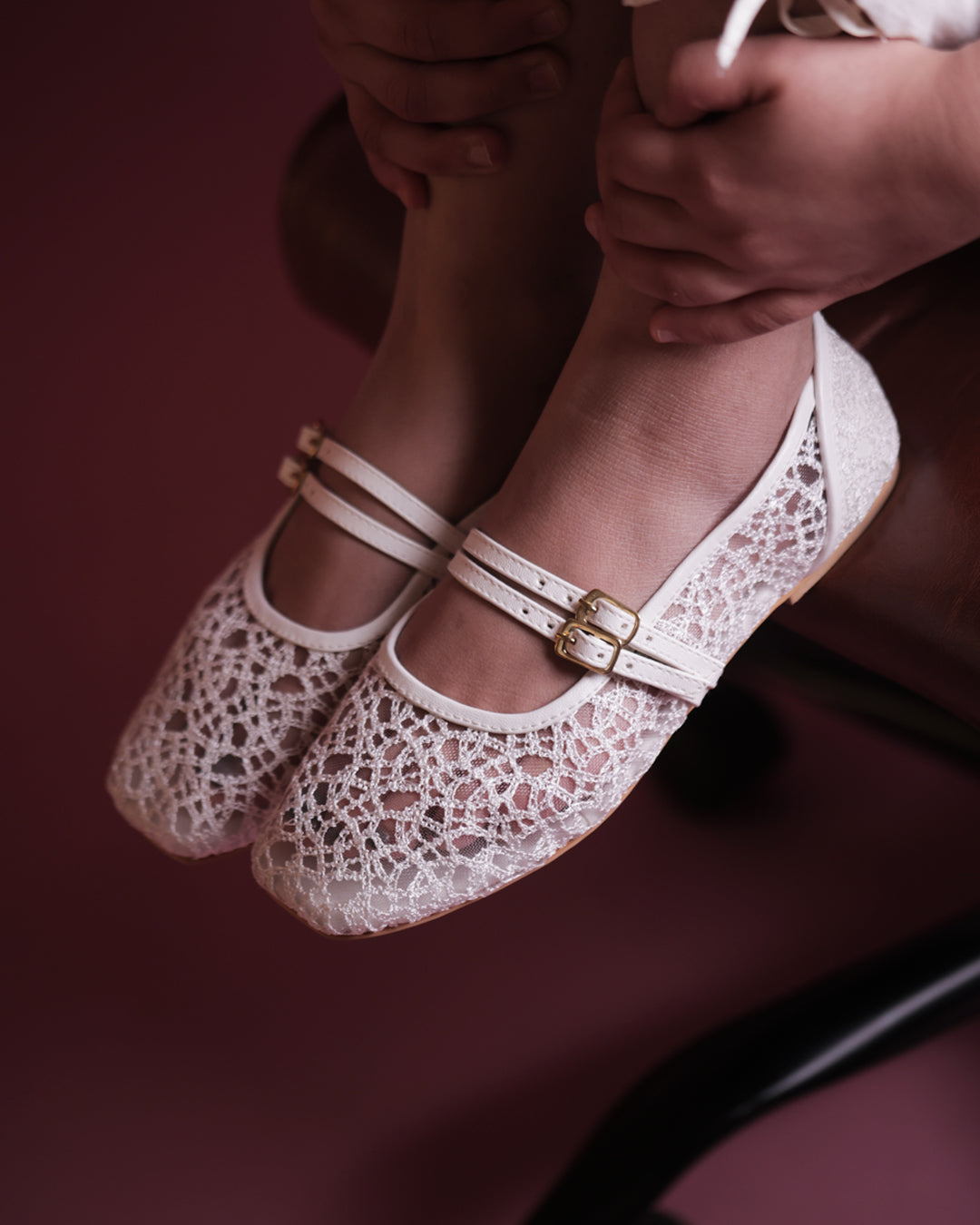 Net Mary Janes