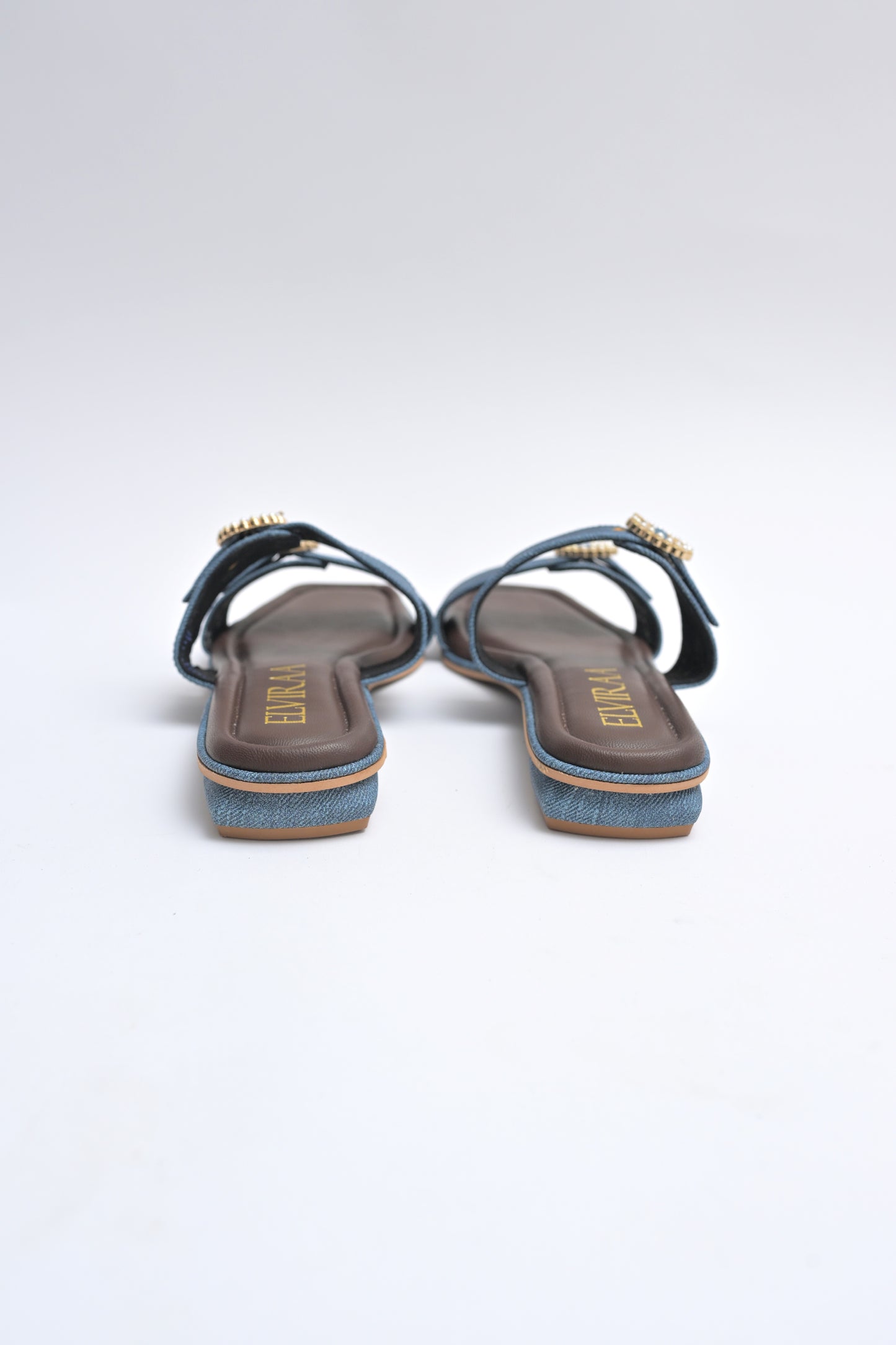 Pearl 2 Buckle Flats