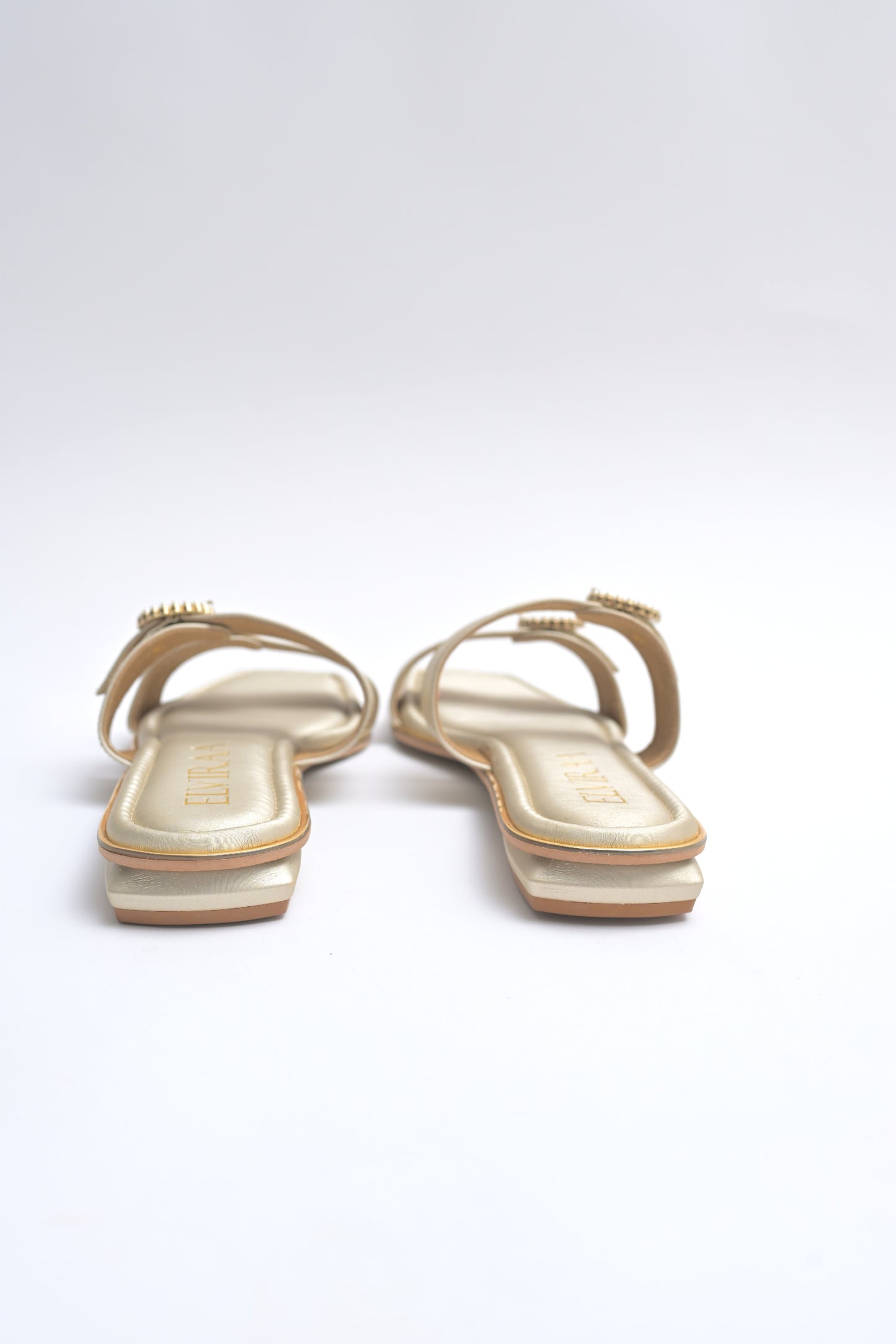 Pearl 2 Buckle Flats