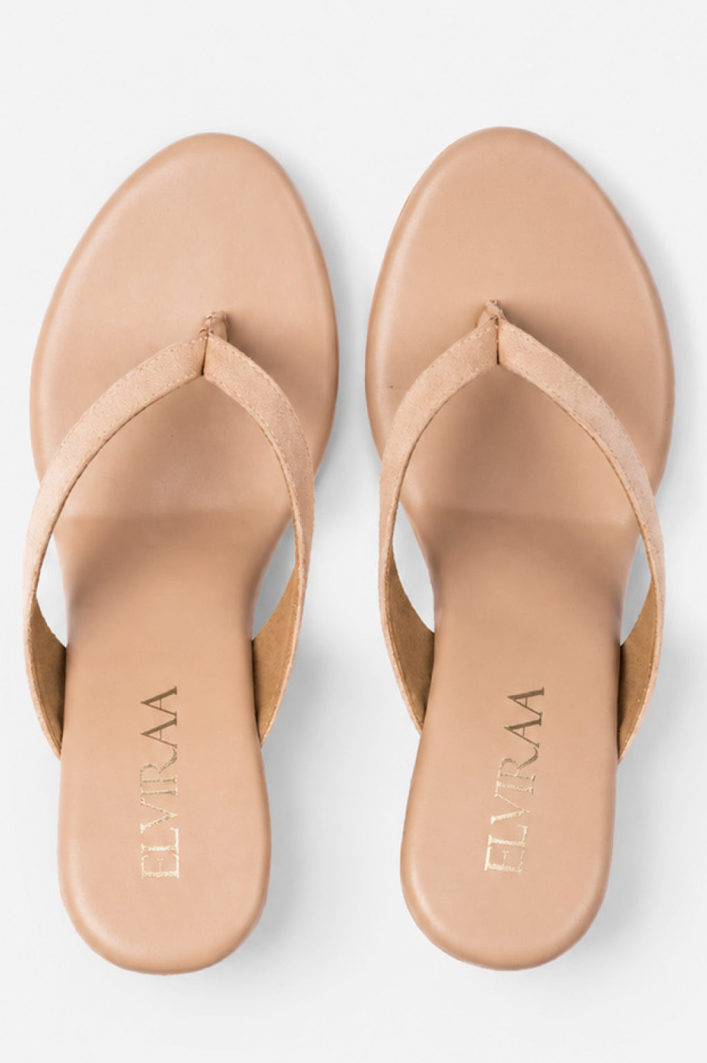 Plain suede wedges