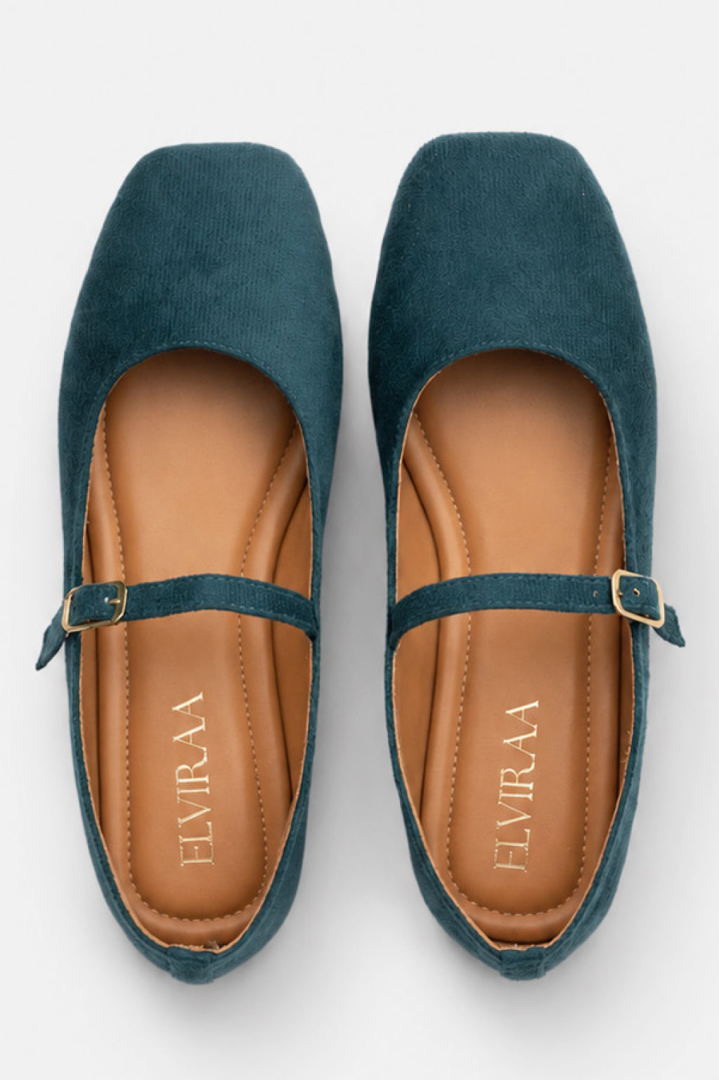 Suede Mary Janes