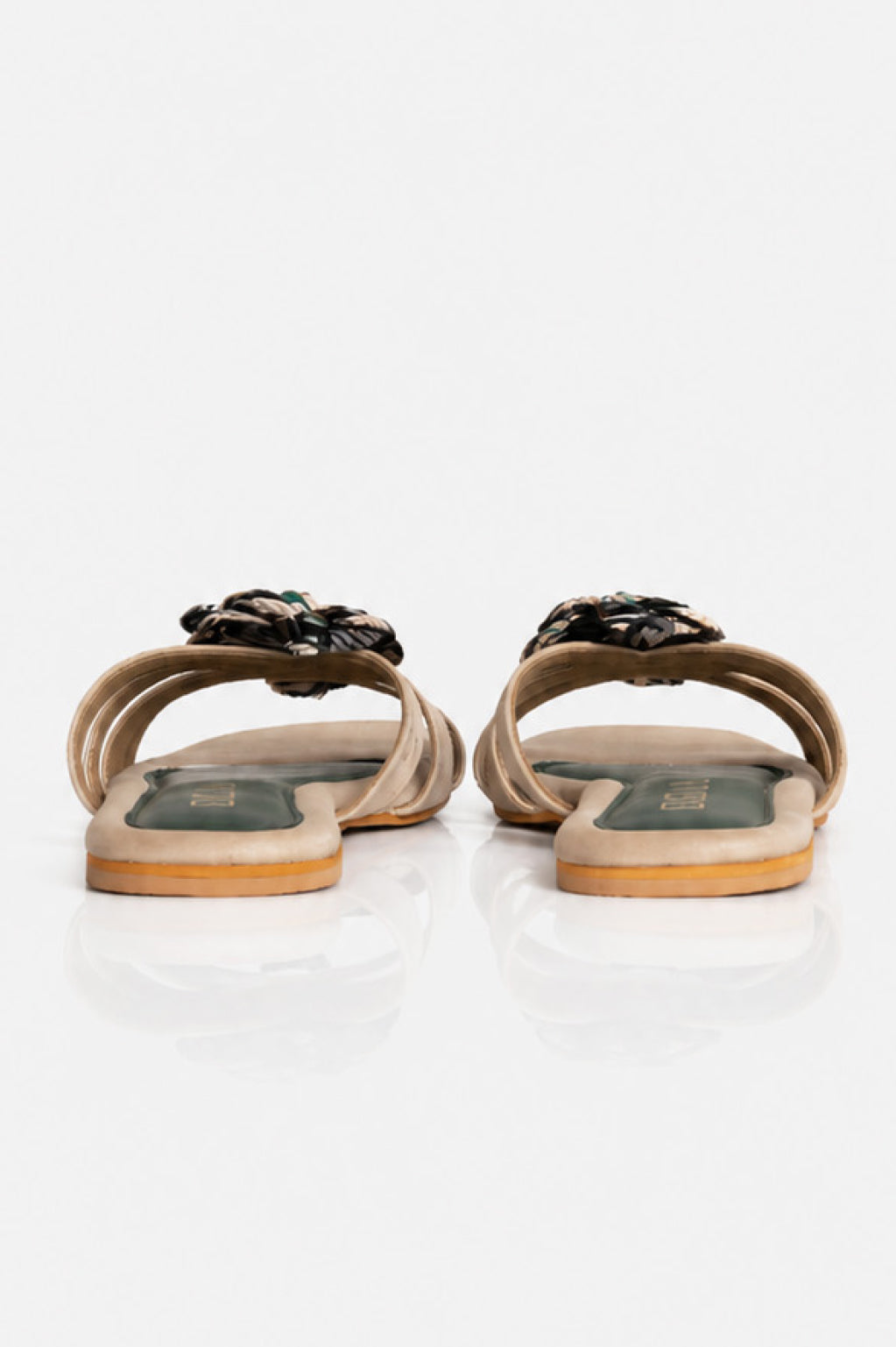 Textured Flower Flats