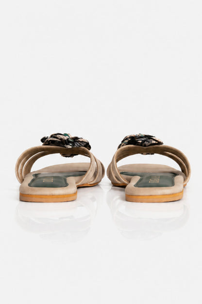 Textured Flower Flats