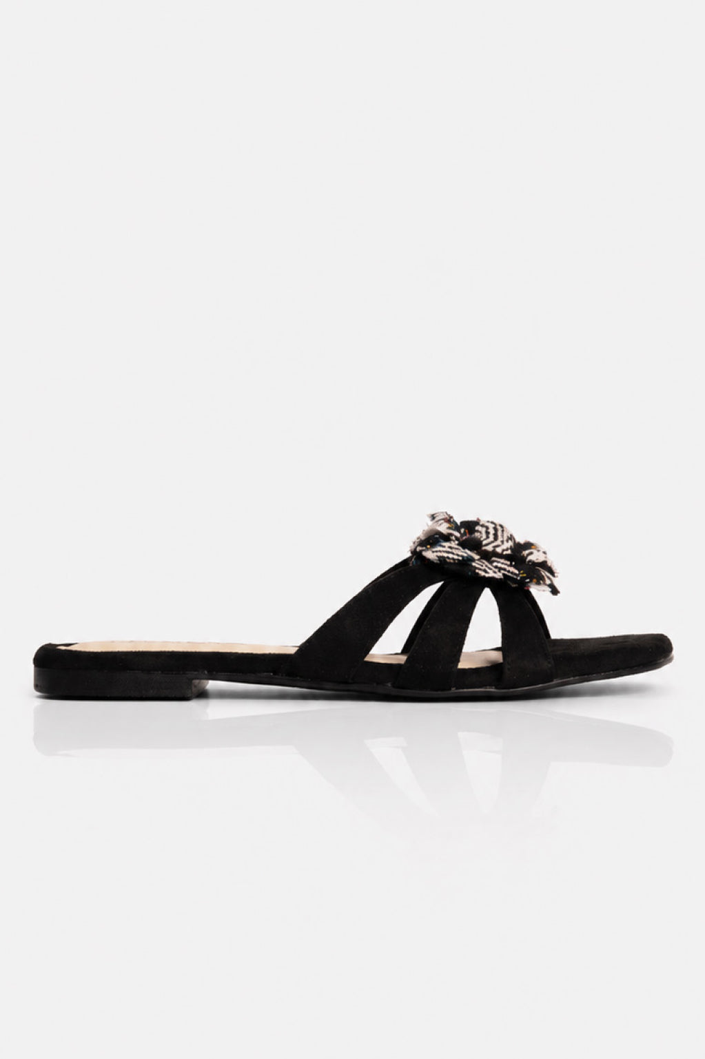 Textured Flower Flats
