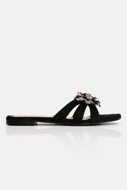 Textured Flower Flats