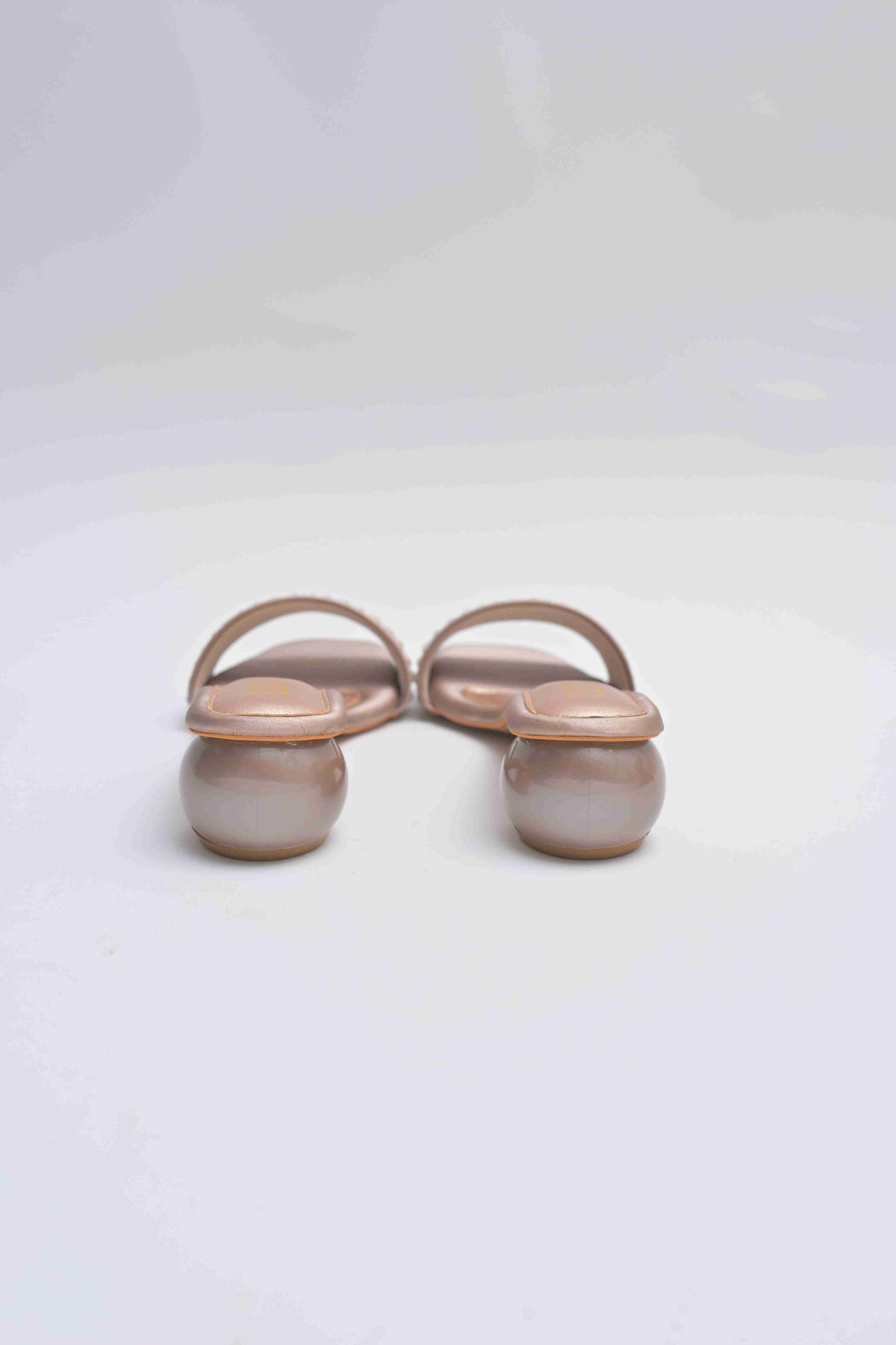 Pearl and Mirror Embriodered Heels