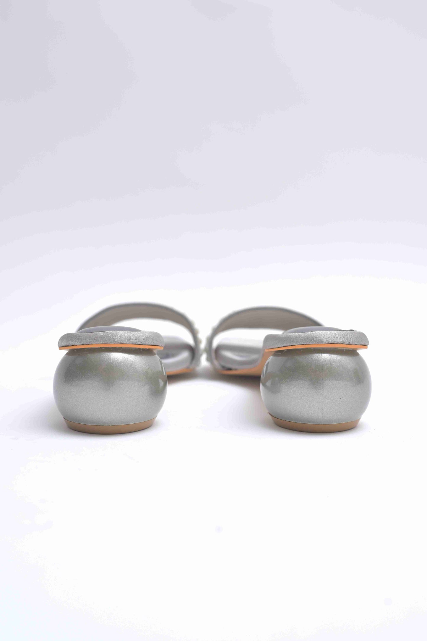 Pearl and Mirror Embriodered Heels