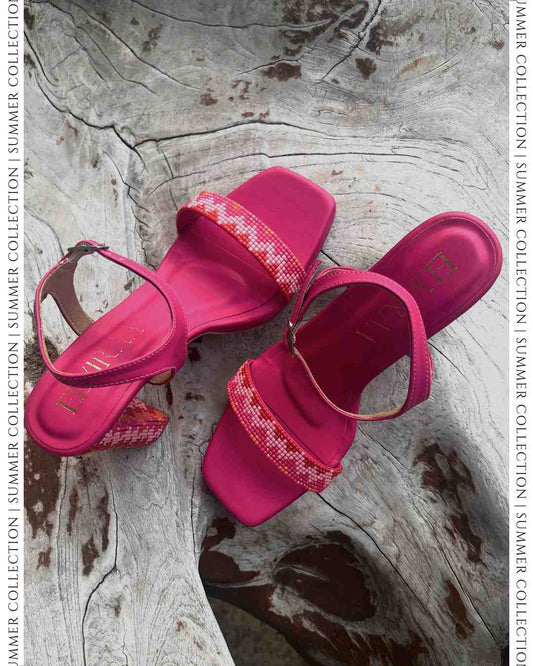 Pink Platform Heels