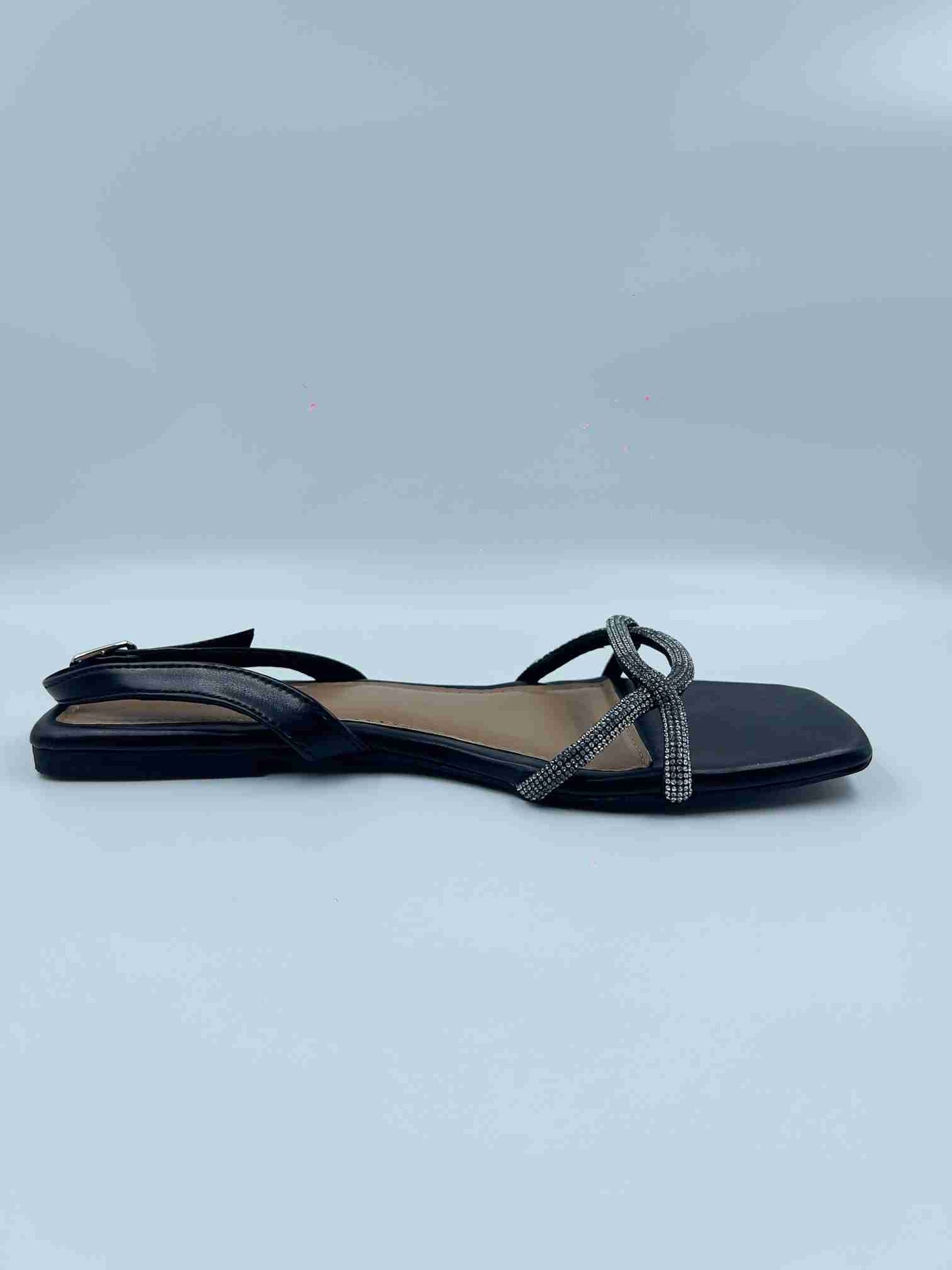 Chain Rhinestone Flats